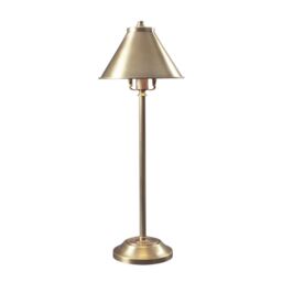 Netlighting Provence 1 Light Table Lamp Antique Brass E14 in Yellow