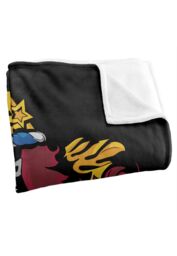 Warner Brothers Harry Potter Gryffindor Crest Blanket 152 x 127 cm in White - thumbnail 3