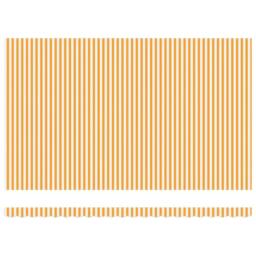 Berkfield Home Retractable Awning Manual Orange & White 500x300 cm - thumbnail 7