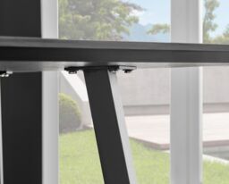 FurnitureboxUK Carson White Marble Effect Dining Table & 4 Halleyy Chairs in Cream - thumbnail 6