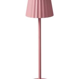 Wyld and Coco Pastel Pink Table Lamp Aluminium and Iron Indoor/Outdoor Touch Switch - thumbnail 2