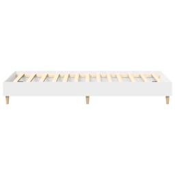 Berkfield Home Bed Frame No Mattress White 90x200 cm Engineered Wood - thumbnail 6