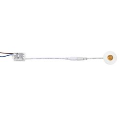 Netlighting Lalo Bathroom Recessed Downlight 4000K IP44 4W Matt White Paint - thumbnail 4