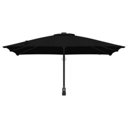 Berkfield Home Garden Parasol Black 248, 5 x 247, 5 x 119 cm Fabric - thumbnail 4