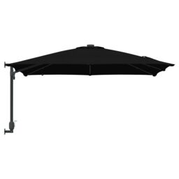 Berkfield Home Garden Parasol Black 248, 5 x 247, 5 x 119 cm Fabric - thumbnail 5