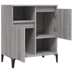 Berkfield Home Sideboard Grey Sonoma 60x35x70 cm Engineered Wood - Size: 60 x 35 x 70 cm - thumbnail 6