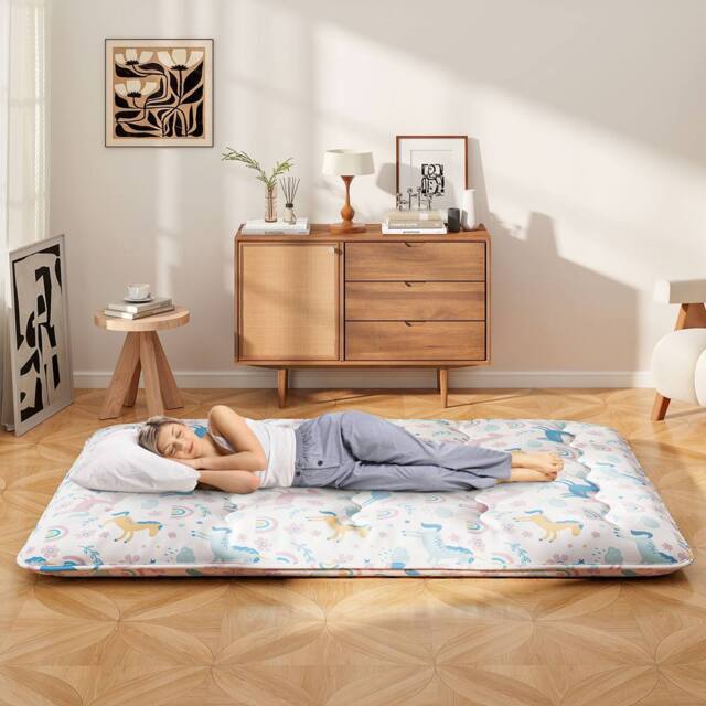 Costway Japanese Floor Mattress Futon Mattress 190 x 120 x 10 cm - image 1