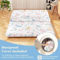 Costway Japanese Floor Mattress Futon Mattress 190 x 120 x 10 cm - thumbnail 5