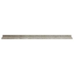 Berkfield Home Wall Shelves 2 pcs Concrete Grey 100x9x3 cm - Size: 100 x 9 x 3 cm - thumbnail 5