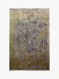 Gooch Luxury Rugs Toros Ziegler Distressed Area Rug in Gold - Size: 230 cm x 160 cm - thumbnail 1