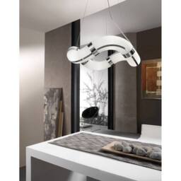 Netlighting Guss Wall Lamp E27 2 Light E27 Polished Chrome in White - thumbnail 4