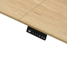 Levede 160 cmElectric Standing Desk Height Adjustable Memory Control in Light Oak - thumbnail 7