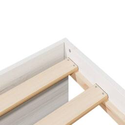 Berkfield Home Stylish Day Bed without Mattress White 100x200 cm Solid Wood Pine - thumbnail 9