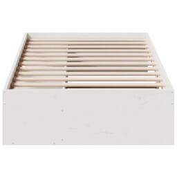 Berkfield Home Stylish Day Bed without Mattress White 100x200 cm Solid Wood Pine - thumbnail 5