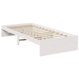 Berkfield Home Stylish Day Bed without Mattress White 100x200 cm Solid Wood Pine - thumbnail 7