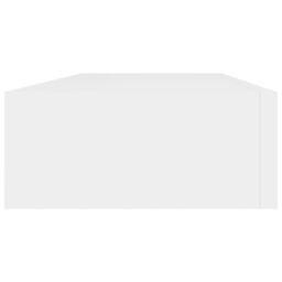 Berkfield Home Wall-mounted Drawer Shelves 2 pcs White 60x23.5x10cm MDF - Size: 60x23.5x10 cm - thumbnail 6