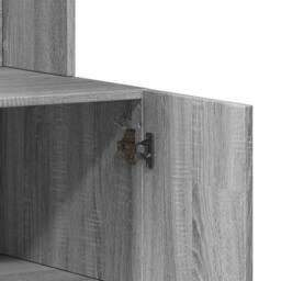 Berkfield Home Kitchen Cabinet Grey Sonoma 95x50x180 cm Engineered Wood - Size: 95 x 50 x 180 cm - thumbnail 8