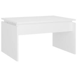 Berkfield Home Modern Coffee Table White 68x50x38 cm Engineered Wood - Size: 68 x 50 x 38 cm - thumbnail 3