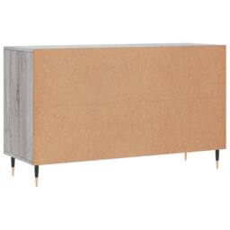 Berkfield Home Sideboard Grey Sonoma 100x36x60 cm Engineered Wood - Size: 100 x 36 x 60 cm - thumbnail 8