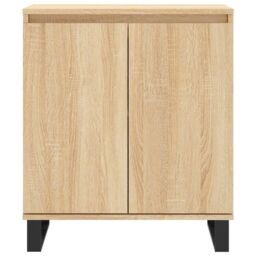 Berkfield Home Sideboard Sonoma Oak 60x35x70 cm Engineered Wood in Brown - Size: 60 x 35 x 70 cm - thumbnail 5