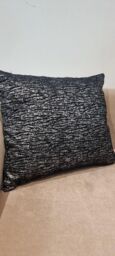 Celebrity Interiors Tony Montana Cushion 18cm x 18cm in Black - Size: Single - thumbnail 1