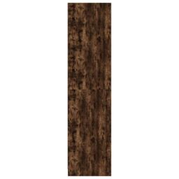 Berkfield Home Wardrobe Smoked Oak 100x50x200 cm Engineered Wood in Brown - Size: 100 x 50 x 200 cm - thumbnail 6