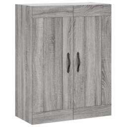 Berkfield Home Highboard Grey Sonoma 69.5x34x180 cm Engineered Wood - thumbnail 5