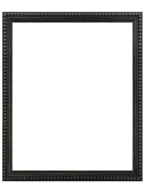 Frames & Mirrors 4U Crown Bobbin Wooden Picture Frame 30x30cm in Black - Size: 30x30 cm - image 1