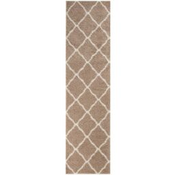 THE RUGS Soft Moroccan Shaggy Rugs & Runners Beige & Ivory Living Room - Size: 80 cm x 150 cm - thumbnail 8