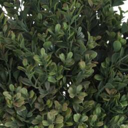 Lemon Pavilion Furniture and Decor Red Tipped Leaf Spray Artificial Plant, L26 x W26 x H39 cm - Green/Red in Green - thumbnail 5