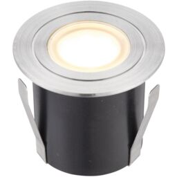 Loops 2 PACK Recessed IP67 Guide Light - 1.2W Warm White LED - Stainless Steel in Metallics - thumbnail 3