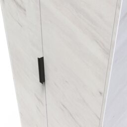 Ready Assembled 2 U Fuji 2 Door Wardrobe (Ready Assembled) in Off-White - thumbnail 4