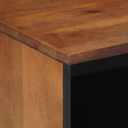 Berkfield Home Media Cabinet Honey brown Solid mango wood, Engineered wood - thumbnail 6