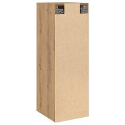 Berkfield Home TV Cabinet Artisan Oak 30.5x30x90 cm Engineered Wood in Brown - thumbnail 6