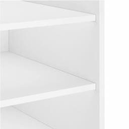 Berkfield Home Decorative Bedside Cabinet White 45x50x50 cm Engineered Wood - Size: 45 x 50 x 50 cm - thumbnail 8