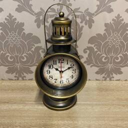 SPETLEK Mantel Clock Large 29 cm Metal Retro Home Decor in Bronze - Size: 100 cm x 15 cm - thumbnail 5