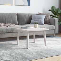 Berkfield Home Table Top White 40x40x2.5 cm Solid Wood Pine Square - thumbnail 2
