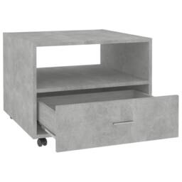 Berkfield Home Coffee Table Concrete Grey 55x55x40 cm Engineered Wood - Size: 55 x 55 x 40 cm - thumbnail 6