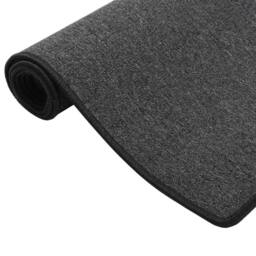 Berkfield Home Elegant Carpet Runner Anthracite 80x250 cm in Dark Grey - Size: 100 cm diameter - thumbnail 3