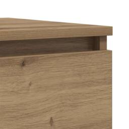 Berkfield Home Timeless Bedside Cabinets 2 pcs Artisan Oak 50x40x43.5 cm Enginee in Brown - thumbnail 8