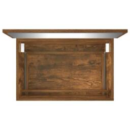 Berkfield Home Practical 2 Piece Bathroom Furniture Set Smoked Oak Engineered Wood in Brown - thumbnail 8