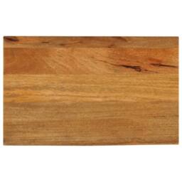 Berkfield Home Table Top Live Edge 40x30x3.8 cm Solid Wood Mango in Brown - thumbnail 2