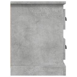 Berkfield Home TV Cabinet Concrete Grey 102x35.5x47.5 cm Engineered Wood - thumbnail 8