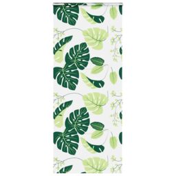 Berkfield Home Shower Roller Blind with Cassette 110x240 cm Fabric Width 106 cm in Green - thumbnail 1