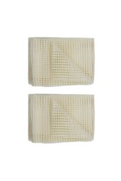 JVL Rug Safe H/Fl Gripper 120x180cm - Set of 2 in Cream - Size: 120 cm x 180 cm