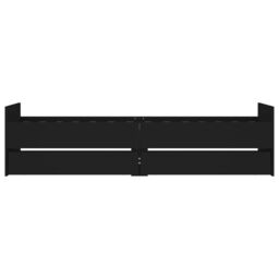 Berkfield Home Bed Frame with Drawers Black 90x190 cm Single - thumbnail 6