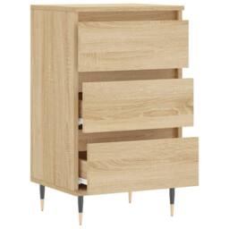 Berkfield Home Sideboard Sonoma Oak 40x35x70 cm Engineered Wood in Light Brown - Size: 40 x 35 x 70 cm - thumbnail 6
