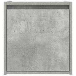 Berkfield Home Wall-Mounted Bedside Cabinets 2 pcs Concrete Grey 38x34x40 cm - Size: 38 x 34 x 40 cm - thumbnail 7