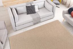 RugsX Jute Rug in Beige - Size: 200 cm x 290 cm - thumbnail 4