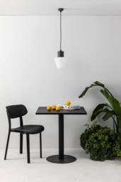 Netlighting Mistu Outdoor Pendant Ceiling Light Dark Grey 1x E27 IP44 - thumbnail 2